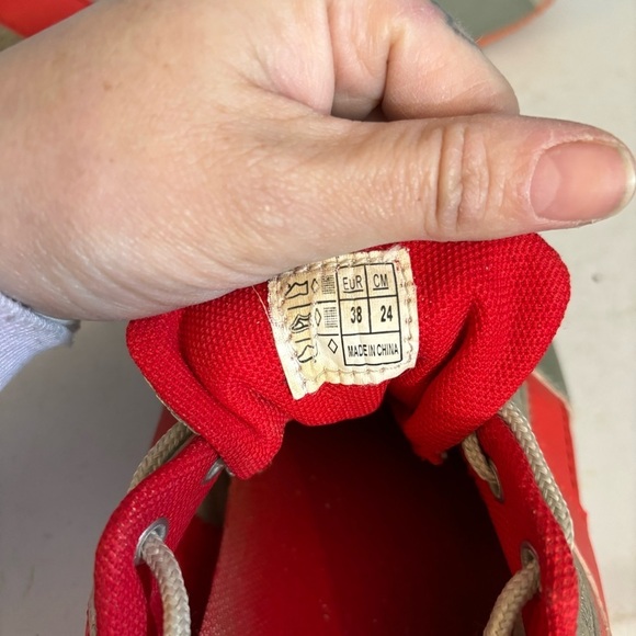 CMUK Roma rossa lace up lightweight running travelling walking shoe sneaker - Picture 8 of 10